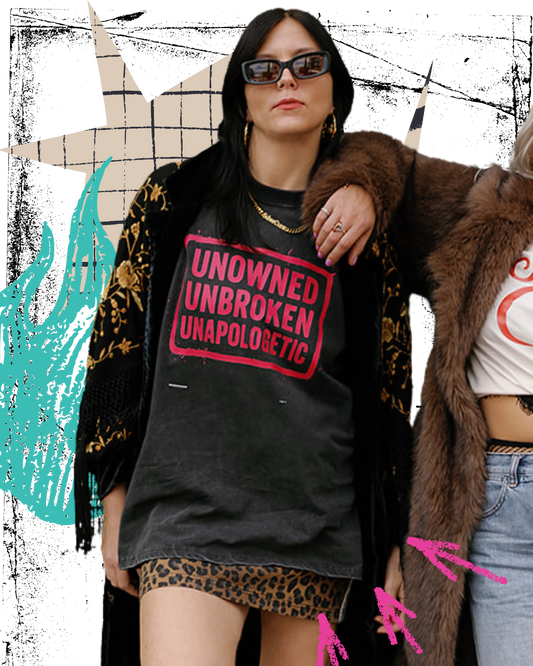 UNAPOLOGETIC TEE