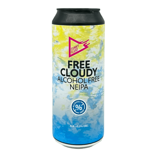 Funky Fluid– Free Cloudy - Alcohol Free NEIPA Beer