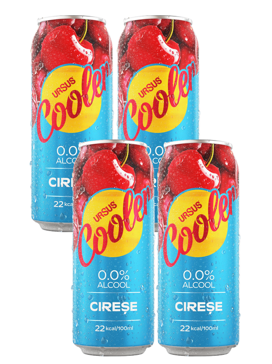 Ursus Cooler Cherry Lager Alcohol Free 4x500ml