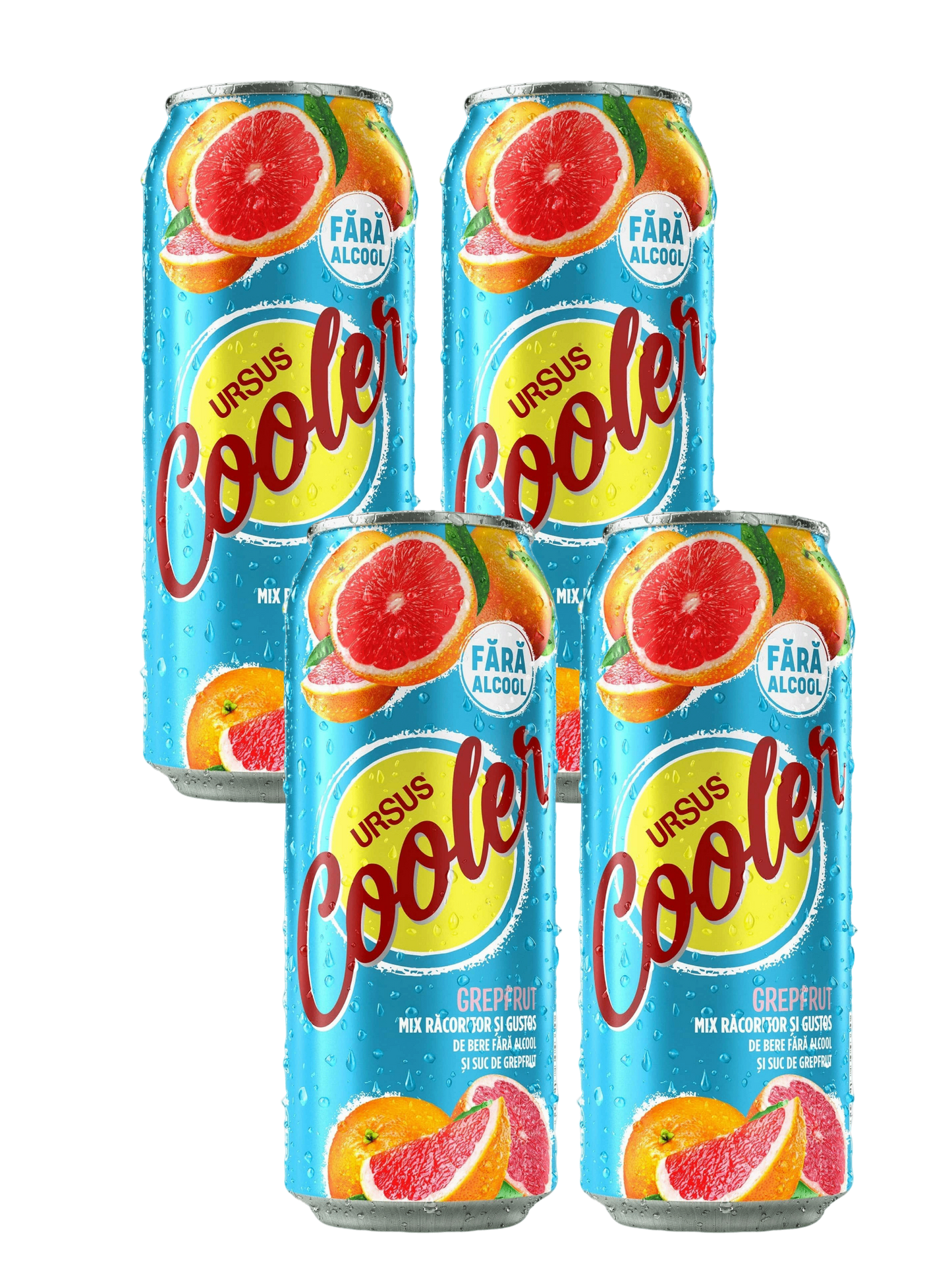 Ursus Cooler Grapefruit Lager Alcohol Free 4x500ml