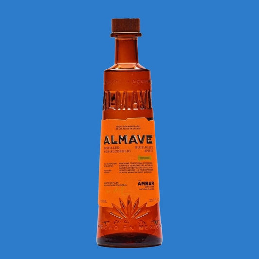 Almave 'Ambar' Blue gave Alcohol Free Tequila Spirit (0.5% ABV)