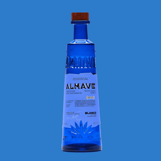 Almave 'Blanc' Blue gave Alcohol Free Tequila Spirit (0.5% ABV)