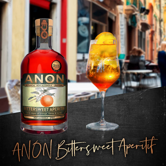 ANON Bittersweet Aperitif | Non-Alcoholic Aperitivo 70cl