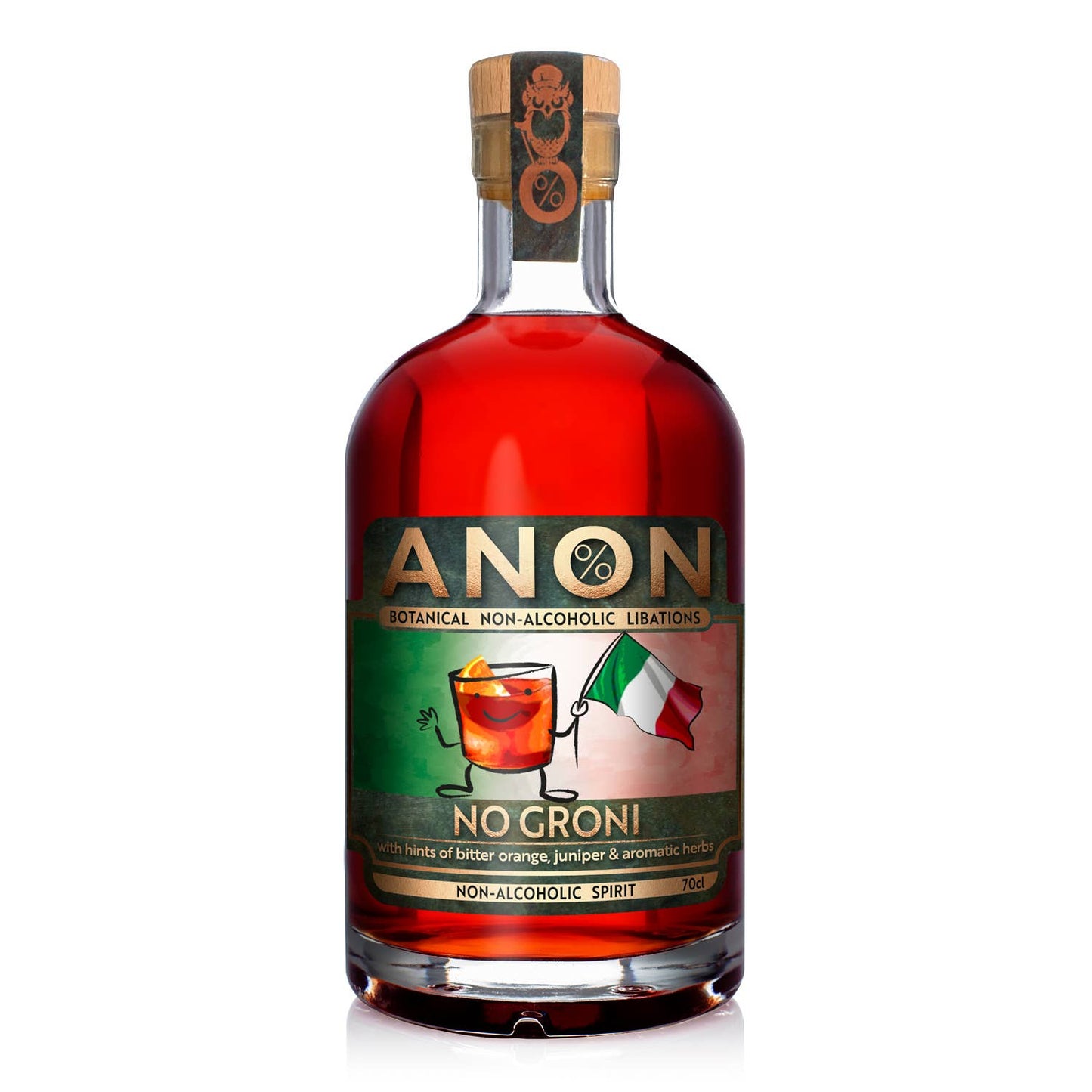 ANON 'No Groni' | Non-Alcoholic Negroni 70cl