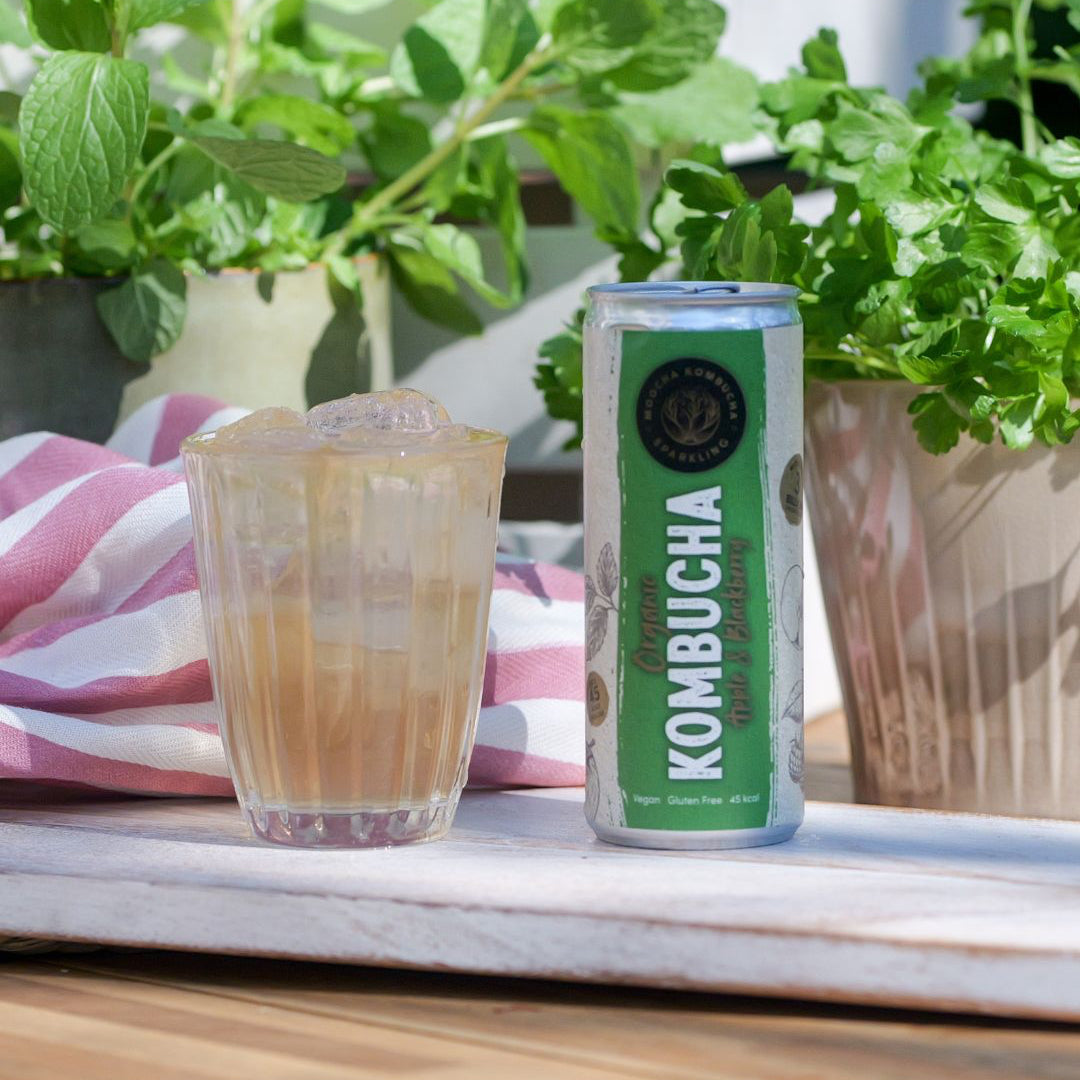 Apple & Blackberry Flavour Organic Kombucha