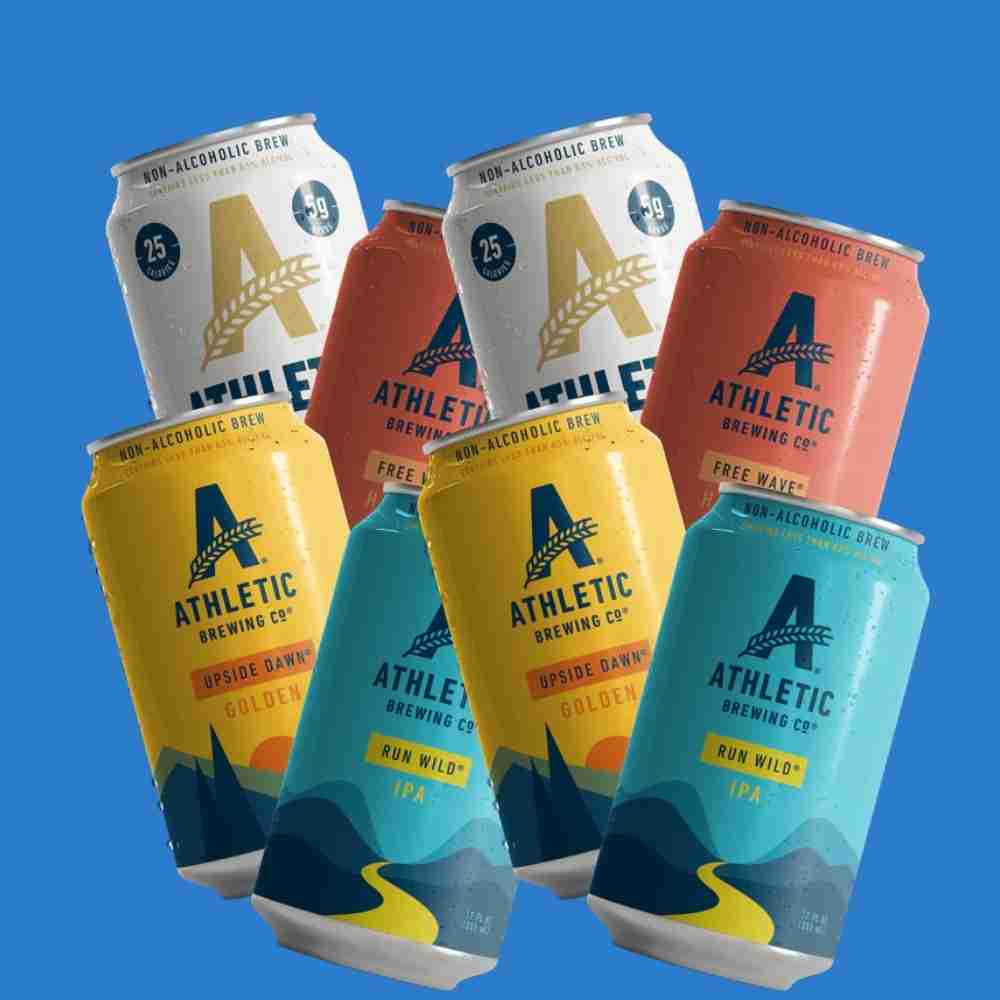 Athletic Brewing Co. Alcohol-Free Mixed Can Pack (0.5% ABV)