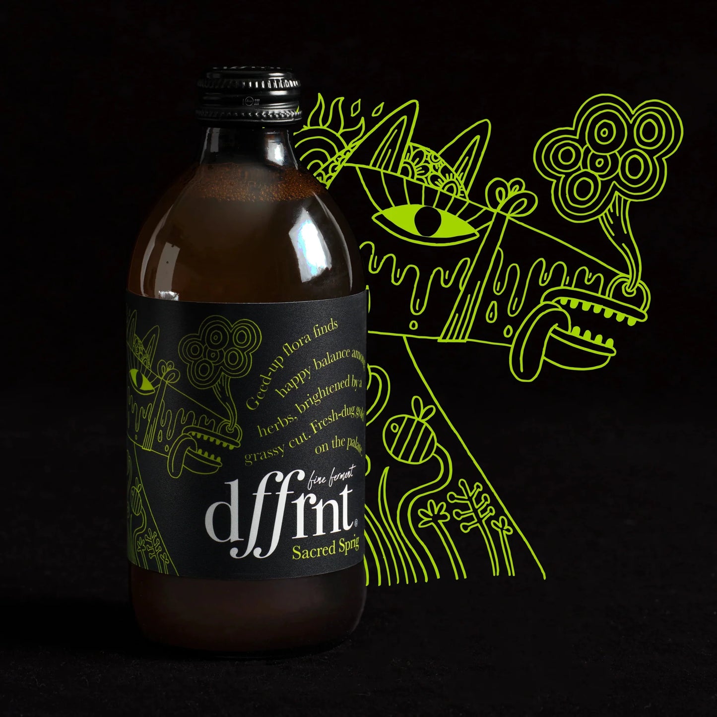 Dffrnt Fine Ferment Kombucha, Mixed 12 x 330ml