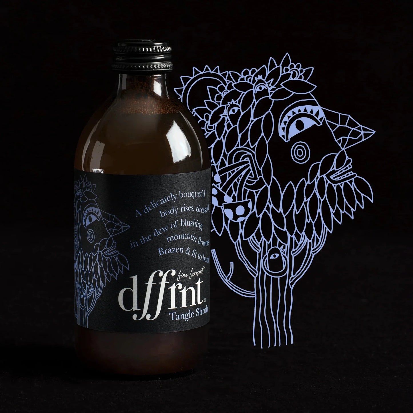 Dffrnt Fine Ferment Kombucha, Tangle Shrub, 12 x 330ml