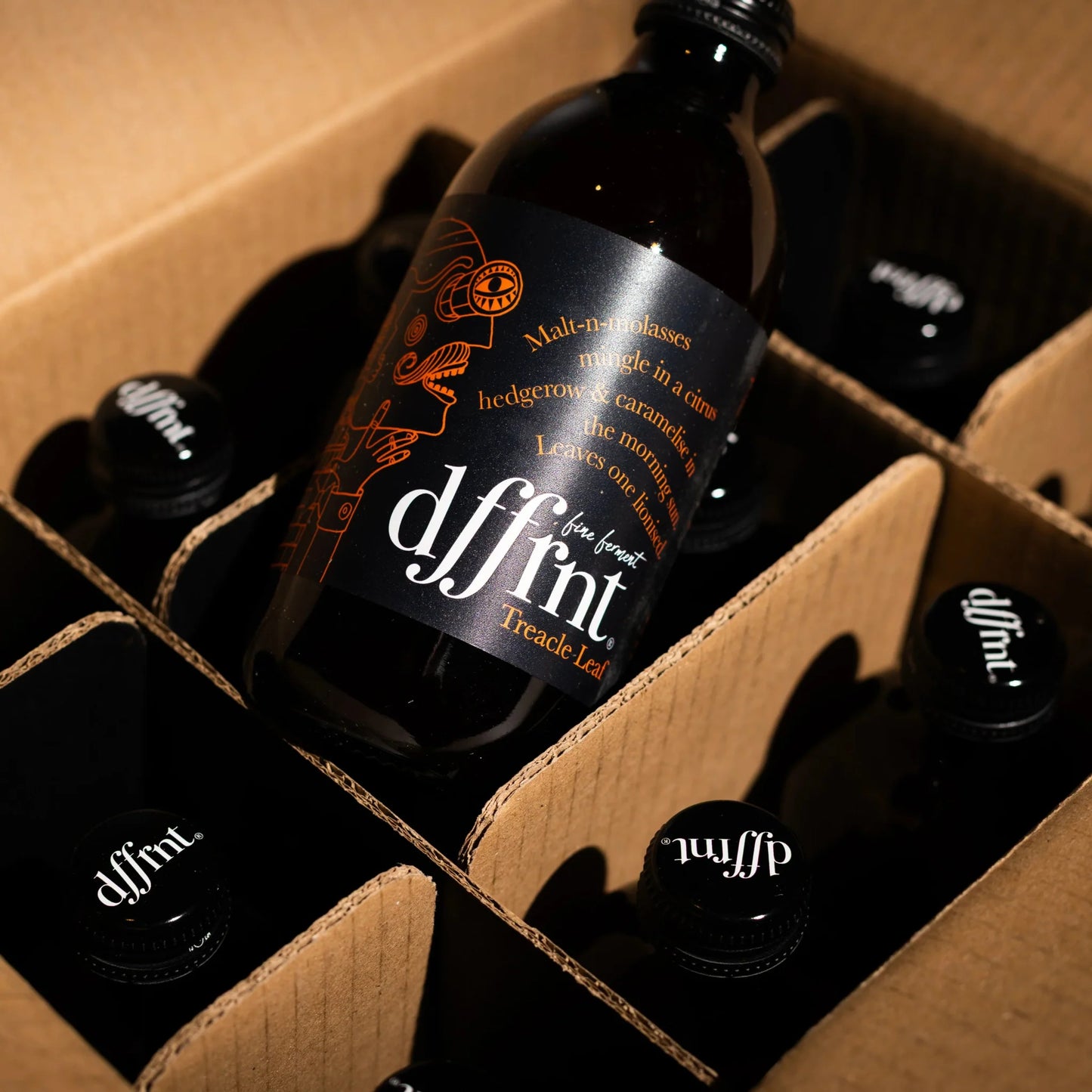 Dffrnt Fine Ferment Kombucha, Treacle Leaf, 12 x 330ml