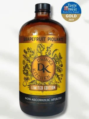 Drinks Kitchen Grapefruit Piquante, Non-Alcoholic Aperitif, 95cl