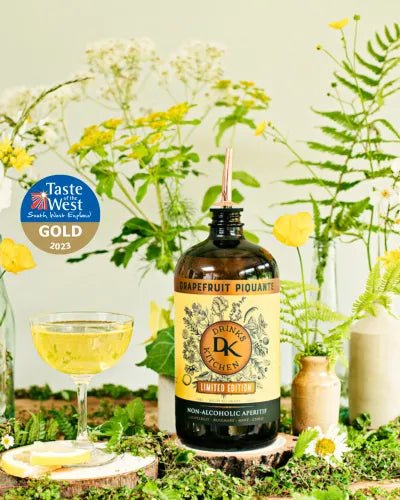 Drinks Kitchen Grapefruit Piquante, Non-Alcoholic Aperitif, 95cl