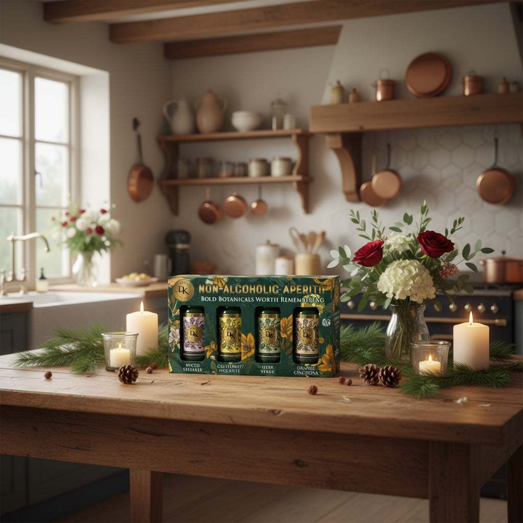 Drinks Kitchen Non-Alcoholic Aperitif Discovery Set, 4 x 11cl