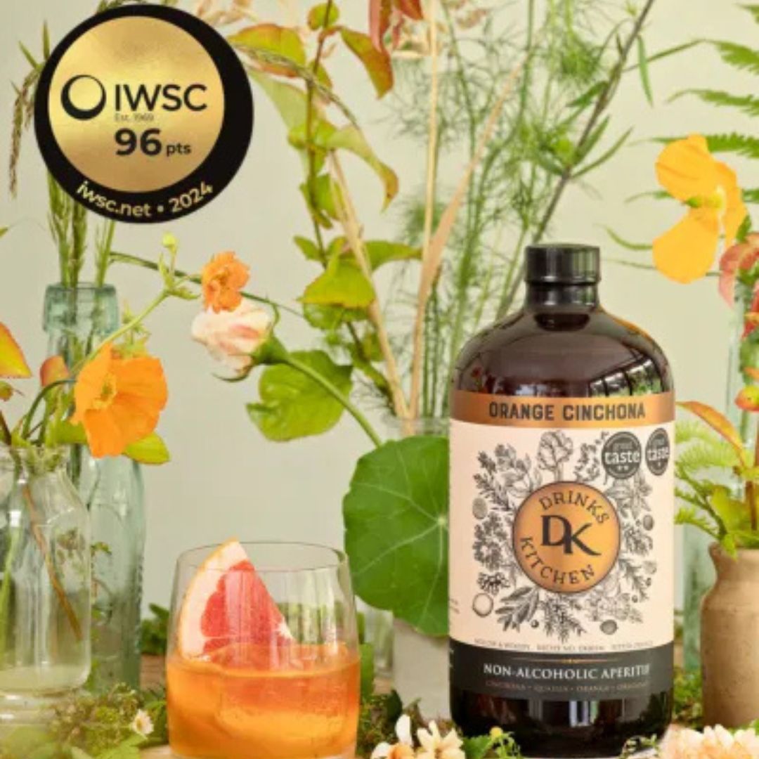Drinks Kitchen Orange Cinchona, Non-Alcoholic Aperitif, 95cl