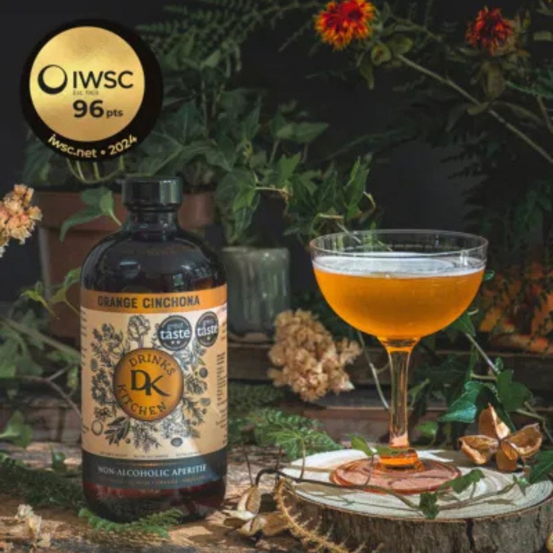 Drinks Kitchen Orange Cinchona, Non-Alcoholic Aperitif, 95cl