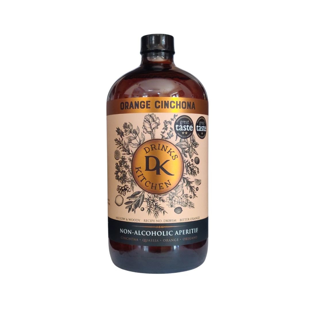 Drinks Kitchen Orange Cinchona, Non-Alcoholic Aperitif, 95cl
