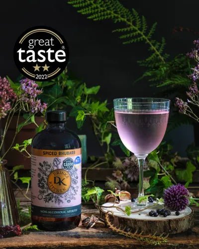 Drinks Kitchen Spiced Rhubarb, Non-Alcoholic Aperitif, 95cl