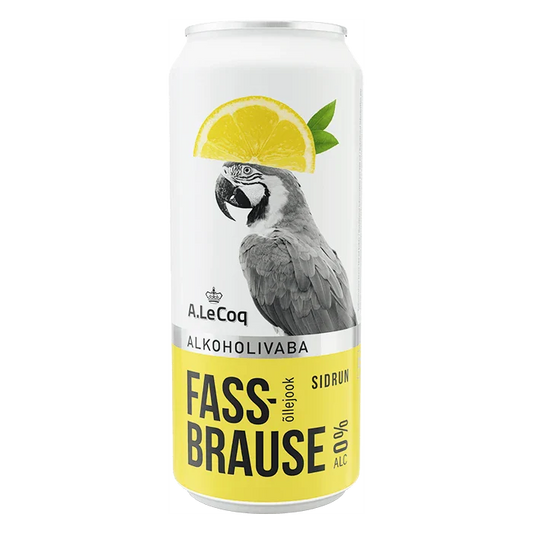 A. Le Coq Fassbrause Lemon – Alcohol Free Lemon Radler