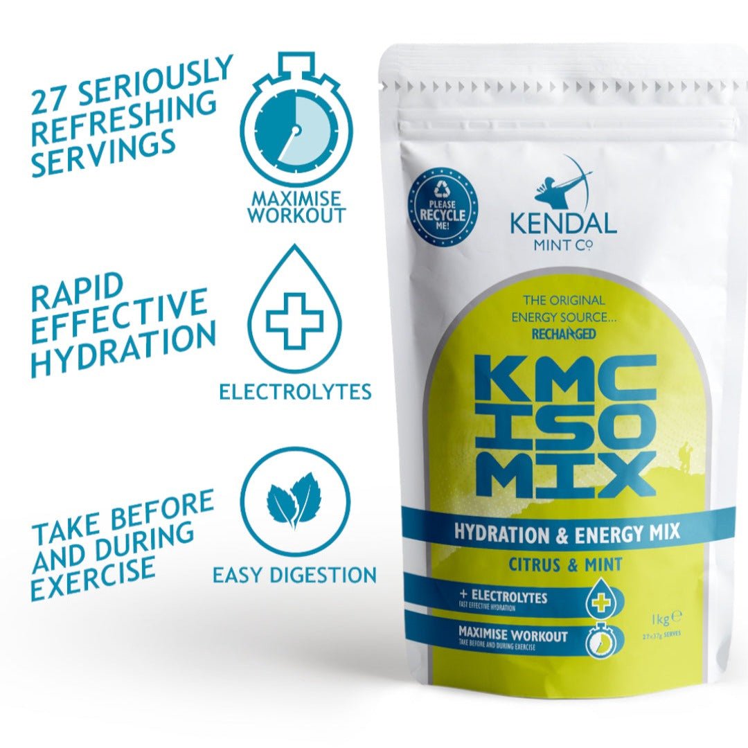 KMC ISO MIX Isotonic Hydration Recyclable Pouch 1kg - 27 Serves