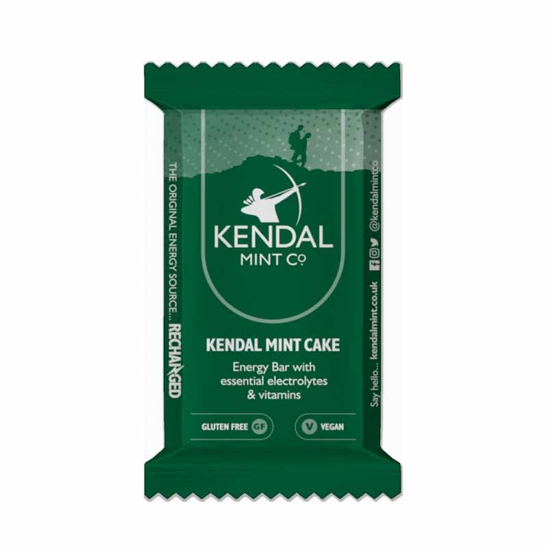 KMC NRG BAR Kendal Mint Cake Recharged Pocket-sized Energy Bar 35g