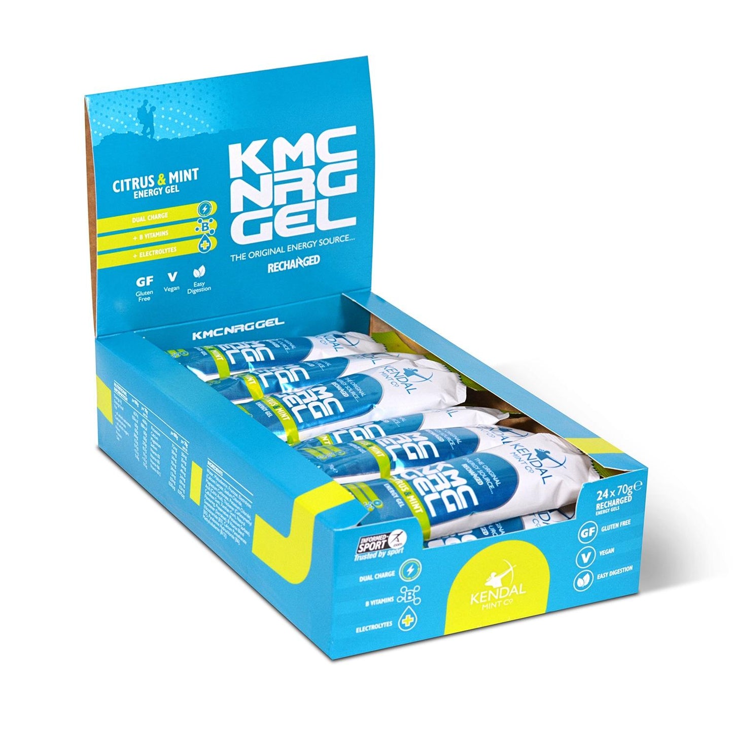 KMC NRG GEL Citrus & Mint Energy Gel 70g
