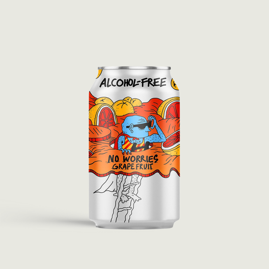 Lervig No Worries Grapefruit Pale Ale 0.5%