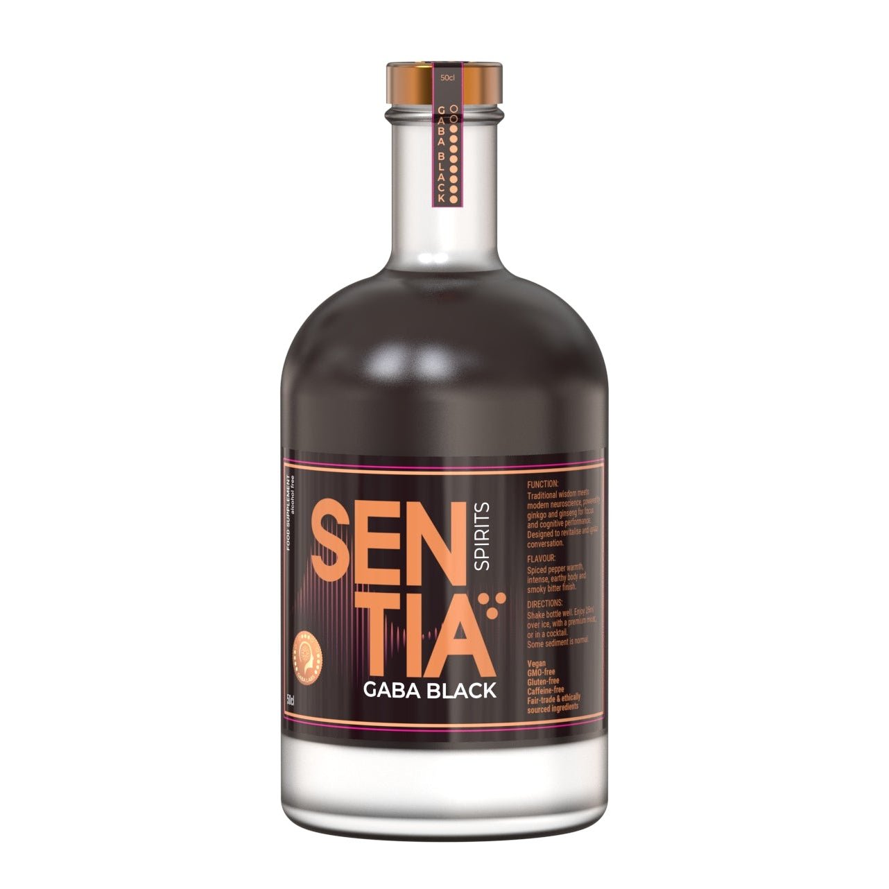 Sentia Spirits Gaba Black, 50cl