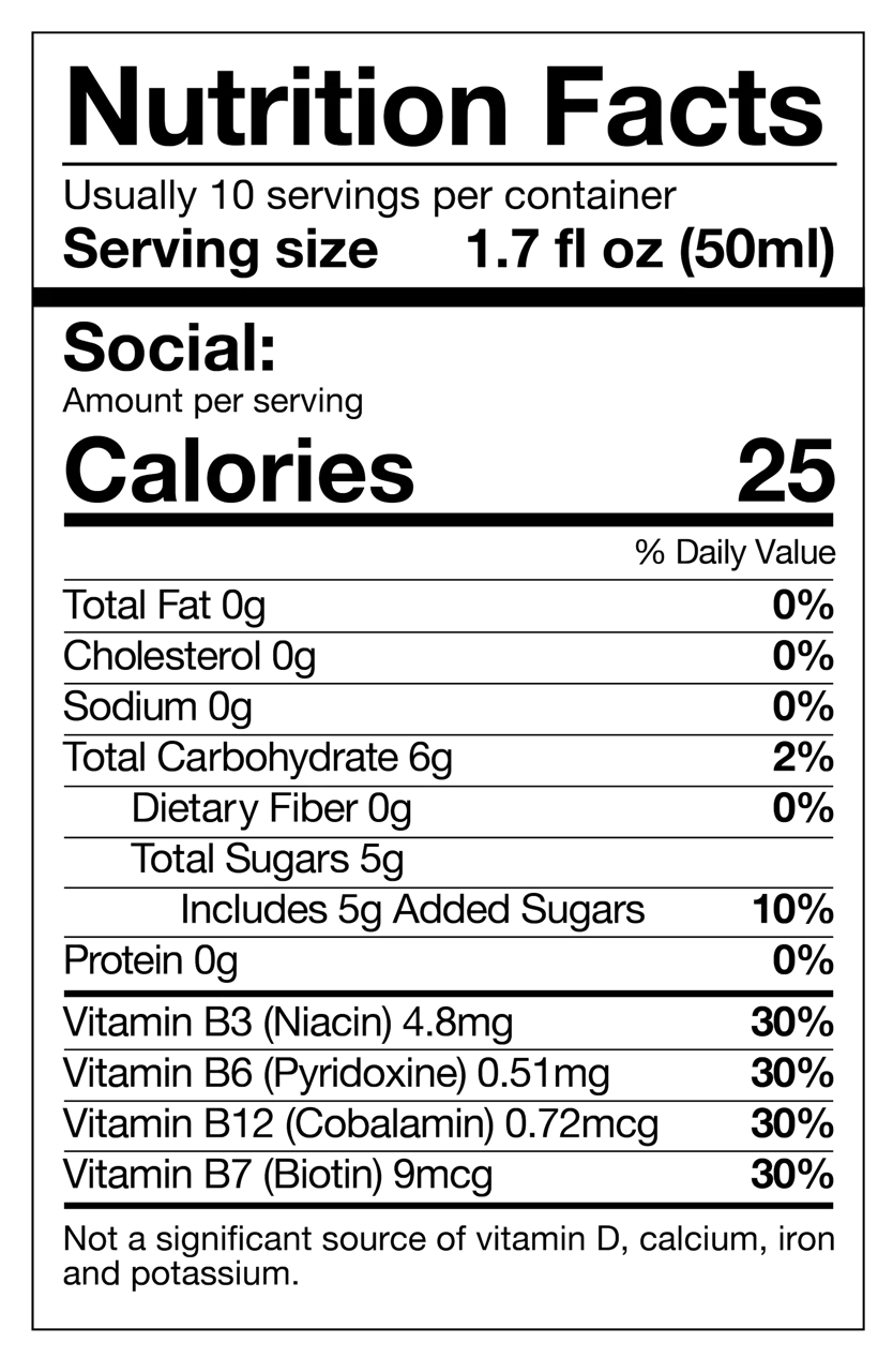 Three Spirit Social Elixir, 50cl