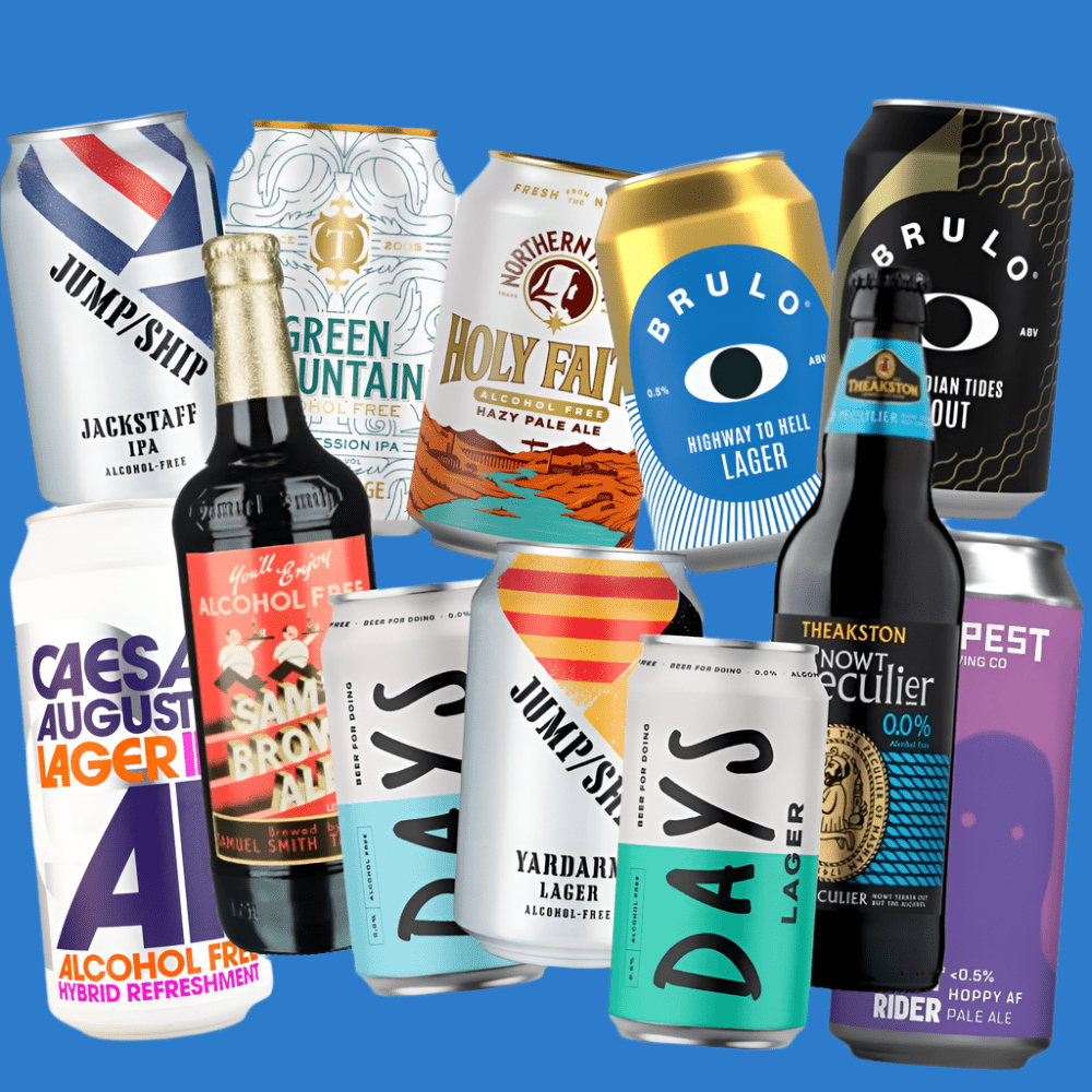 'Welcome To The North' Northern England & Scotland Alcohol Free 12 Beer Wise Pack (0.5% ABV)